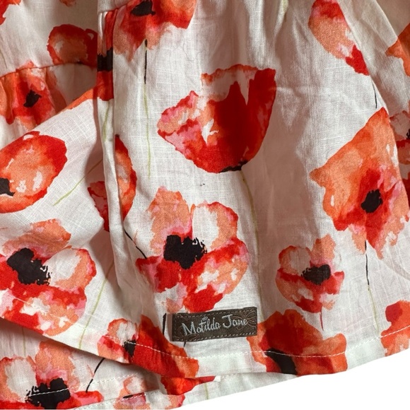 Matilda Jane Floral Maxi Dress Summer Siesta Poppy Flowers Size Small Boho - Picture 6 of 8